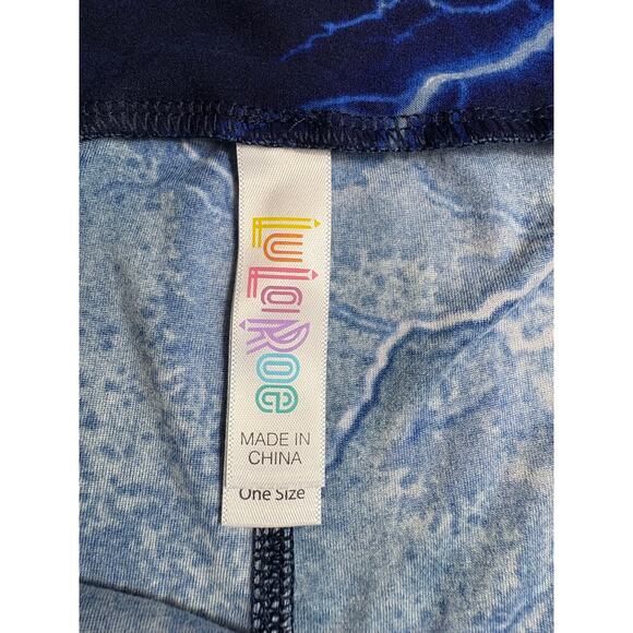 2 Pair LulaRoe One Size Women's Leggings - Picture 4 of 8